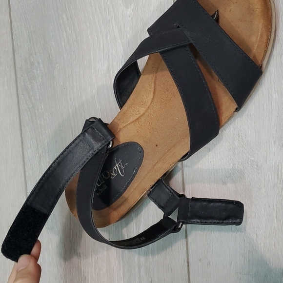 Euro By Sofft Womens Lynelle Wedge Ankle Strap Comfort Sandals shoes sz 9 - Picture 10 of 12